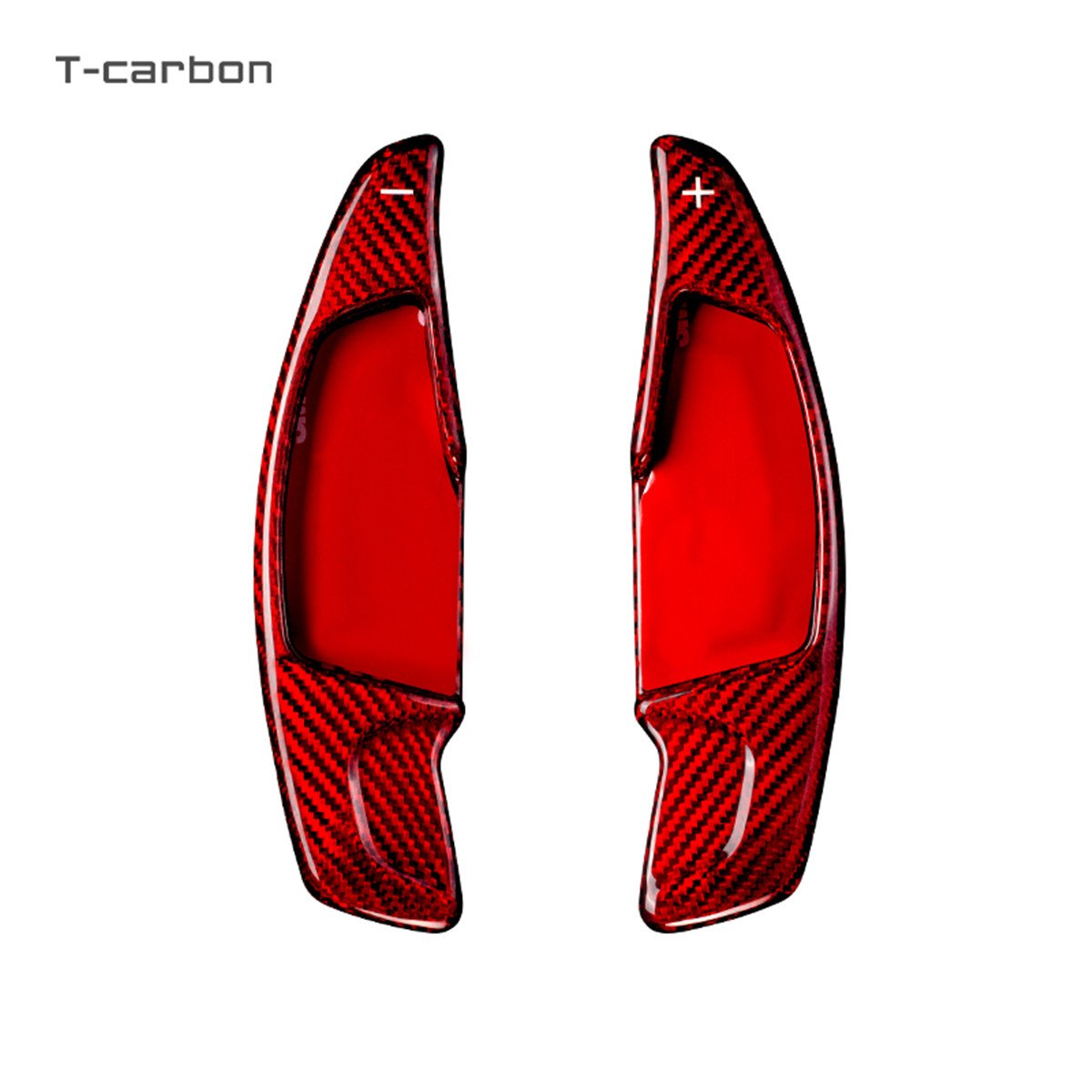 T-carbon Carbon Fiber Paddle Shifter For BWM G20 Toyota A90 Supra Magnetic Steering Wheel Shifting Paddles Car Accessories
