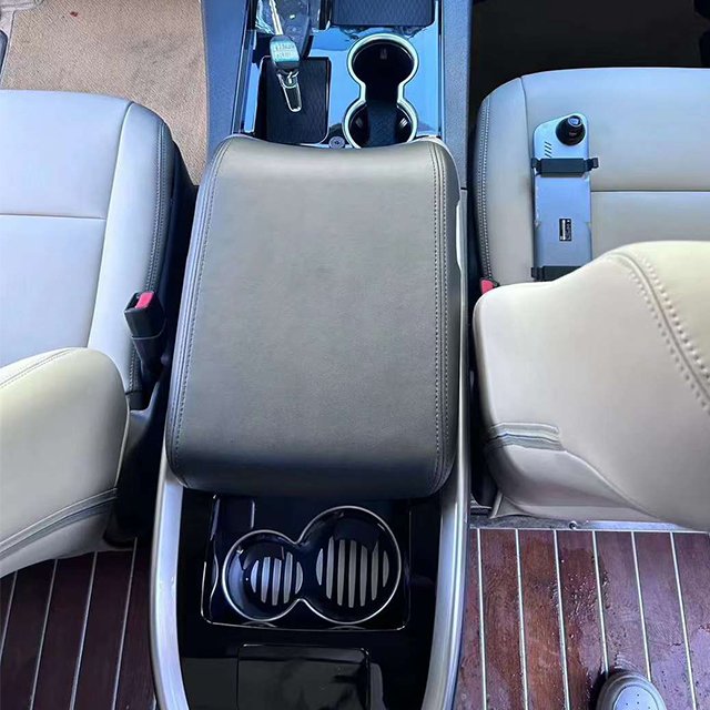 :Applicable for Toyota Hiace Armrest Box Compressor/electronic Refrigerator Interior Modification Wireless Charging Cup Holder