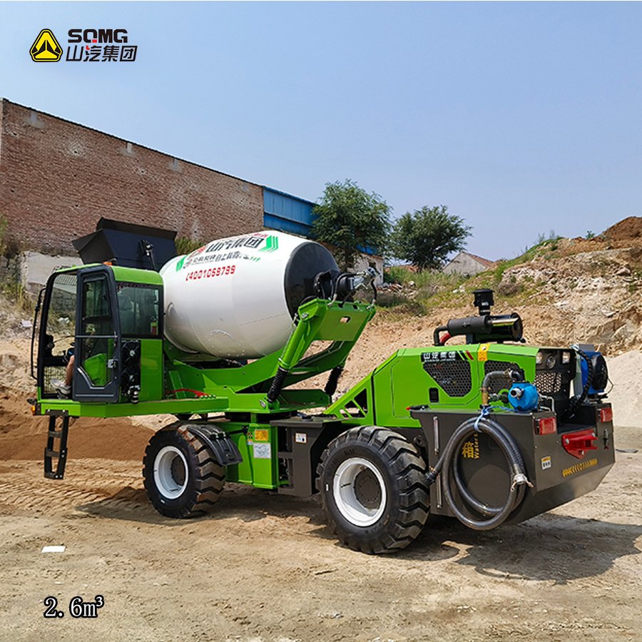 Self Loading Concrete Mixer 1.2m3 2.0m3 2.8m3 3.5m3 4.0m3 5.5m3 6.5 M3 Concrete Mixer Truck for Sale