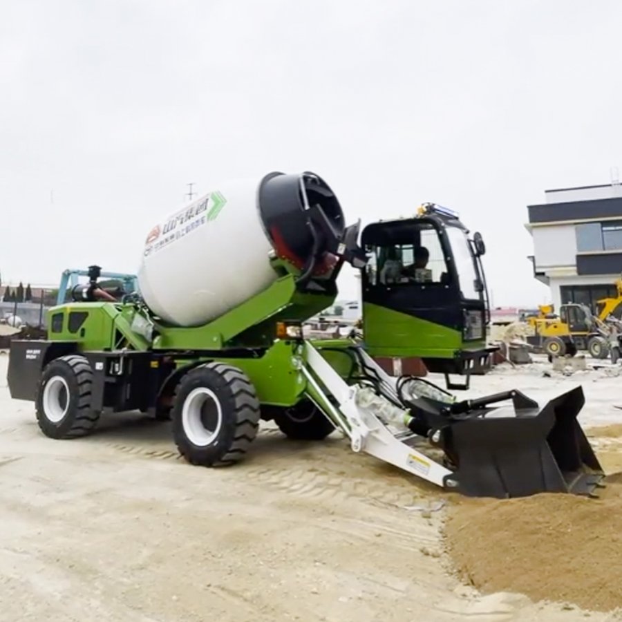 Self Loading Concrete Mixer 1.2m3 2.0m3 2.8m3 3.5m3 4.0m3 5.5m3 6.5 M3 Concrete Mixer Truck for Sale