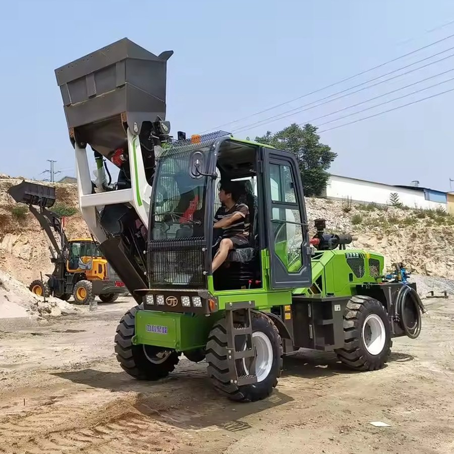 Self Loading Concrete Mixer 1.2m3 2.0m3 2.8m3 3.5m3 4.0m3 5.5m3 6.5 M3 Concrete Mixer Truck for Sale