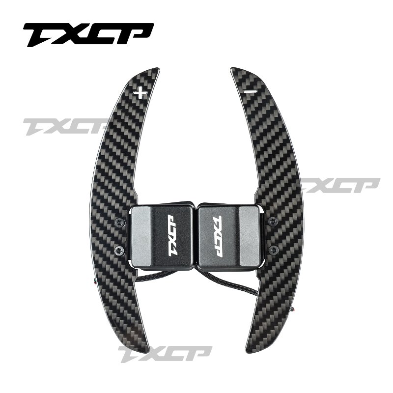 For Audi A3 A4 B9 A5 RS3 RS4 RS5 S3 S4 S5 Car Magnetic Steering Wheel Paddle Shifter Carbon Fiber Shift Paddle