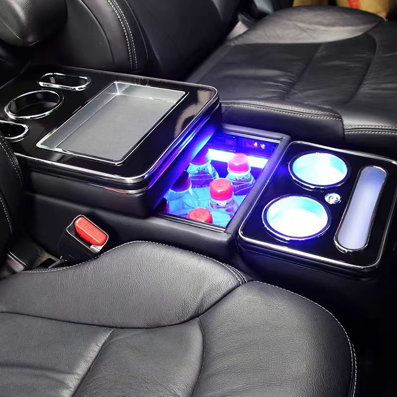 Passenger Car Armrest Box Special Commercial Vehicle Central Modification Hand Box Front Interior Storage Box Charging