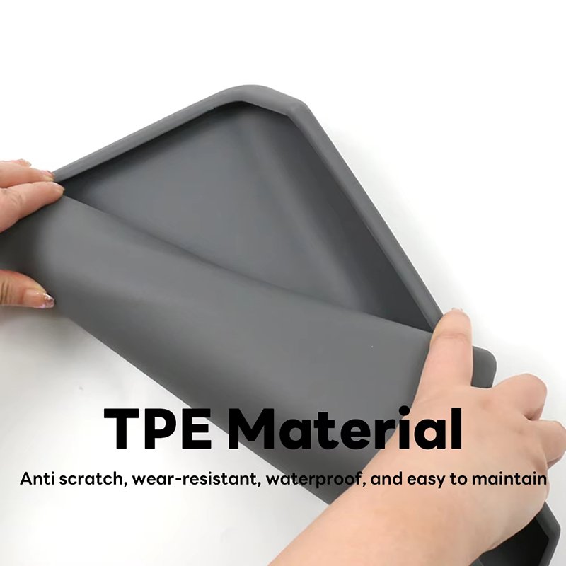 For Tesla Model 3 Highland 2023-2024 TPE Armrest Box Cover Center Console Arm Rest Lid Auto Central Armrest Box Pad Cover