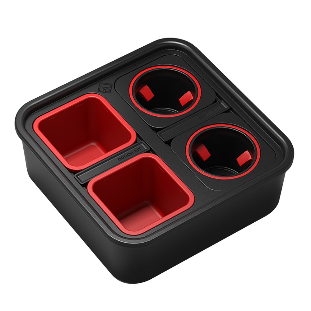 Drinks & Snacks Sofa Buddy with Armrest,TV Remote Control Storage and Organizer for Living Rooms, RV, and Cars