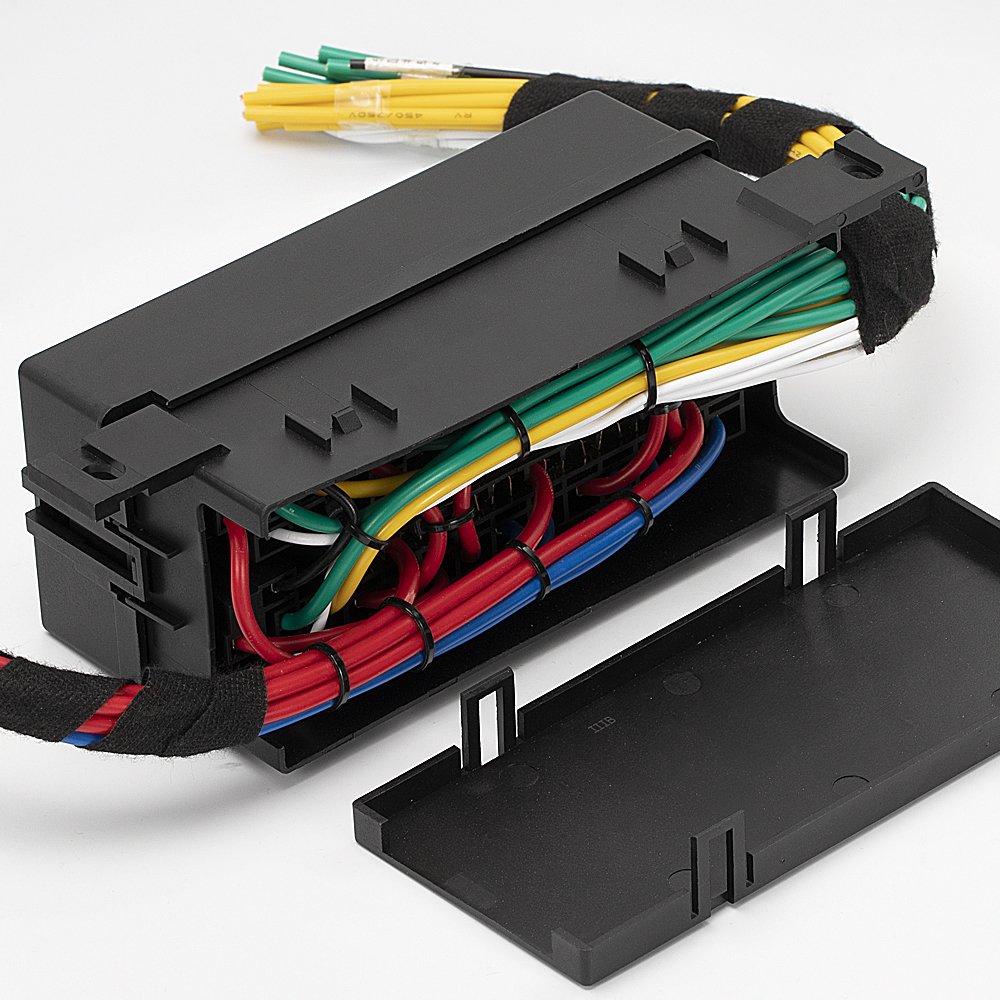 11Way Auto Relays 12V Fuse Box Relay Block Waterproof Relay Box Block With Fuses Wired for Car Truck Marine