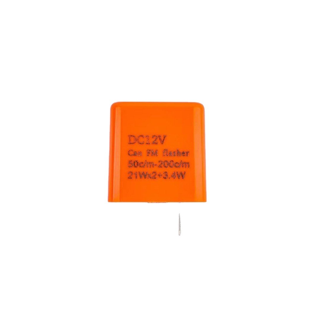 Adjustable Speed 2-Pin LED Turn Signal Flasher DC 12V Car & Motorcycle Relays FM Flasher Relay-Auto Parts