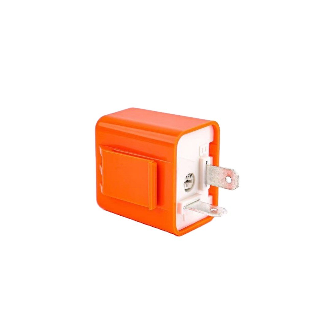 Adjustable Speed 2-Pin LED Turn Signal Flasher DC 12V Car & Motorcycle Relays FM Flasher Relay-Auto Parts