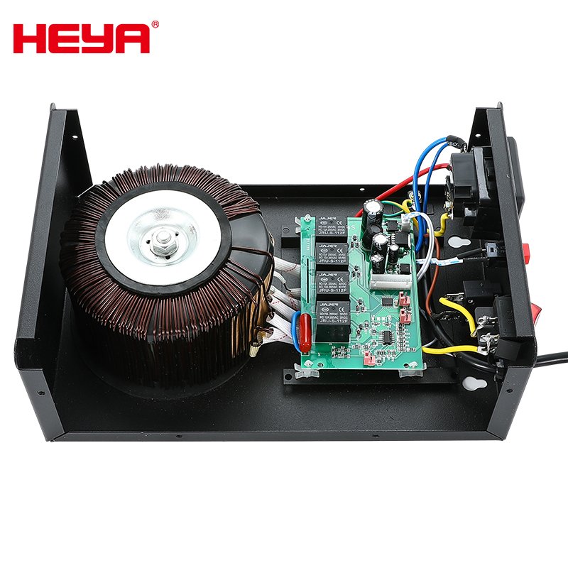 Wall Mounted 2KVA Single Phase AC Automatic Voltage Regulator 220V LED Home Avr Adjustable Digital Stabilizer