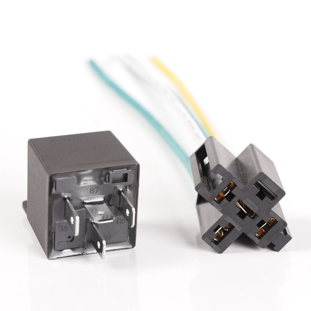 Auto Relay in Wenzhou Dc Relay 12v 80 Amp Spdt Car Relay with Socket
