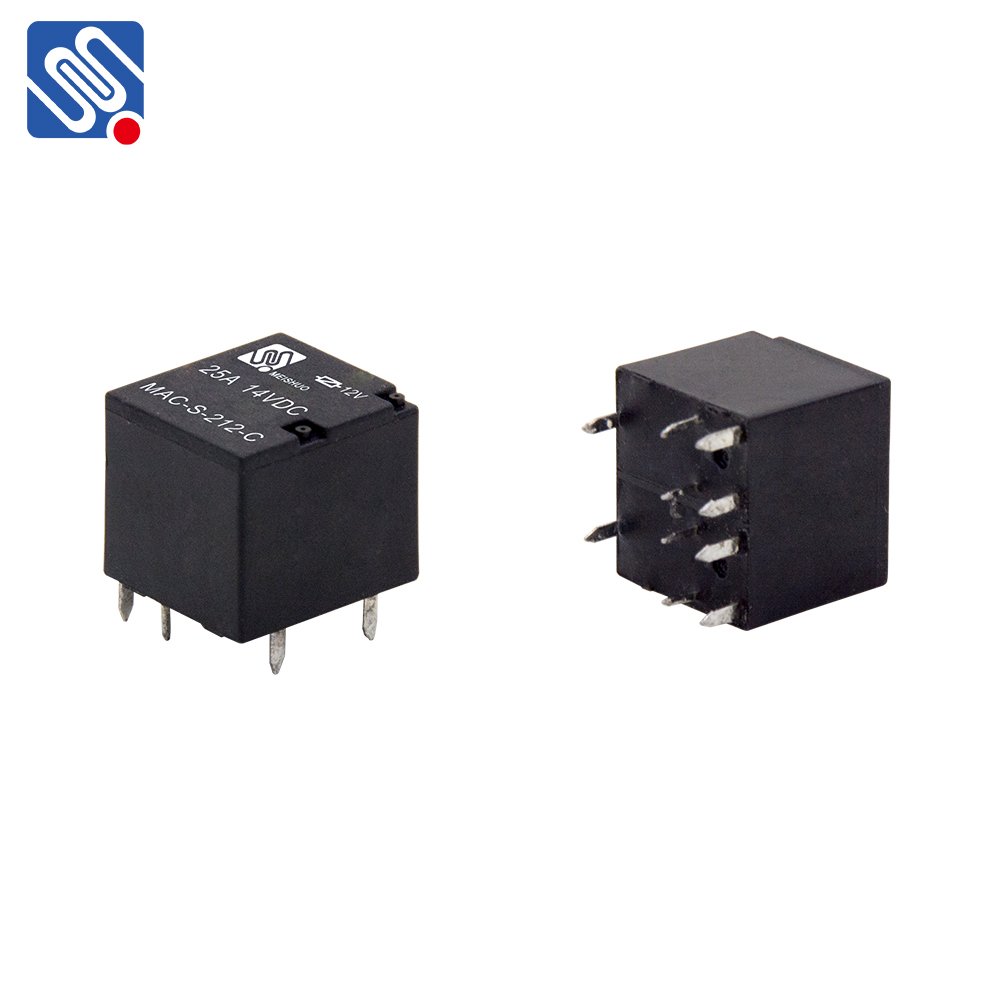 Meishuo MAC Single 1C 12VDC Subminiature Rele 25a 12 Volt Auto Relay 1 Group or Double Bank Relay All Car for Motor Car