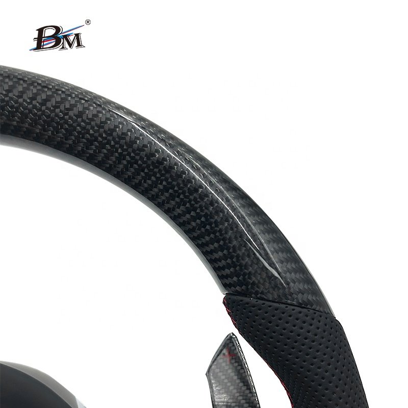 Hot sale Suitable for Mercedes Benz W210 W204 E- Class Maybach-S 2007-2023 customized carbon fiber sport steering wheels by BM