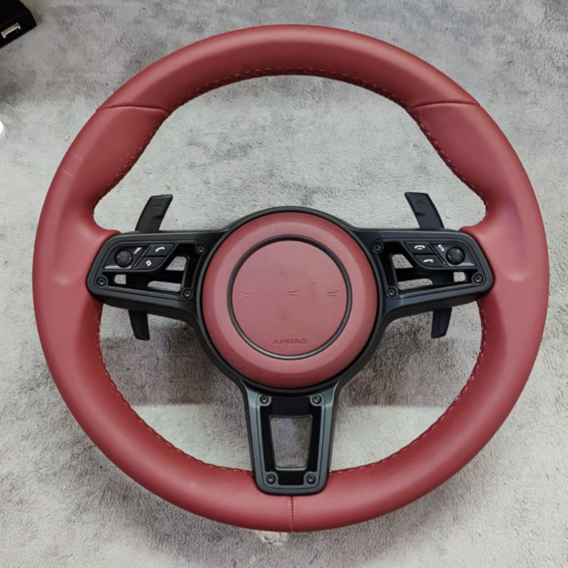 for Porsche Paname Macan Cayen Tayca 718 Cayma GT4 RS 911 Carrers Targas 911 GT3 RS 911.2 991 992 GT2 RS Steering wheel