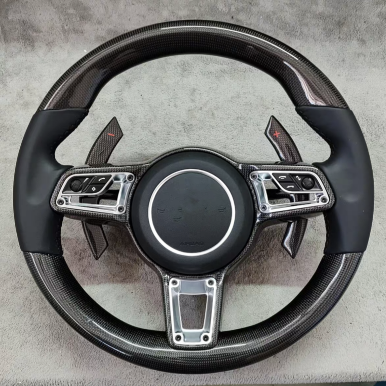 for Porsche Paname Macan Cayen Tayca 718 Cayma GT4 RS 911 Carrers Targas 911 GT3 RS 911.2 991 992 GT2 RS Steering wheel