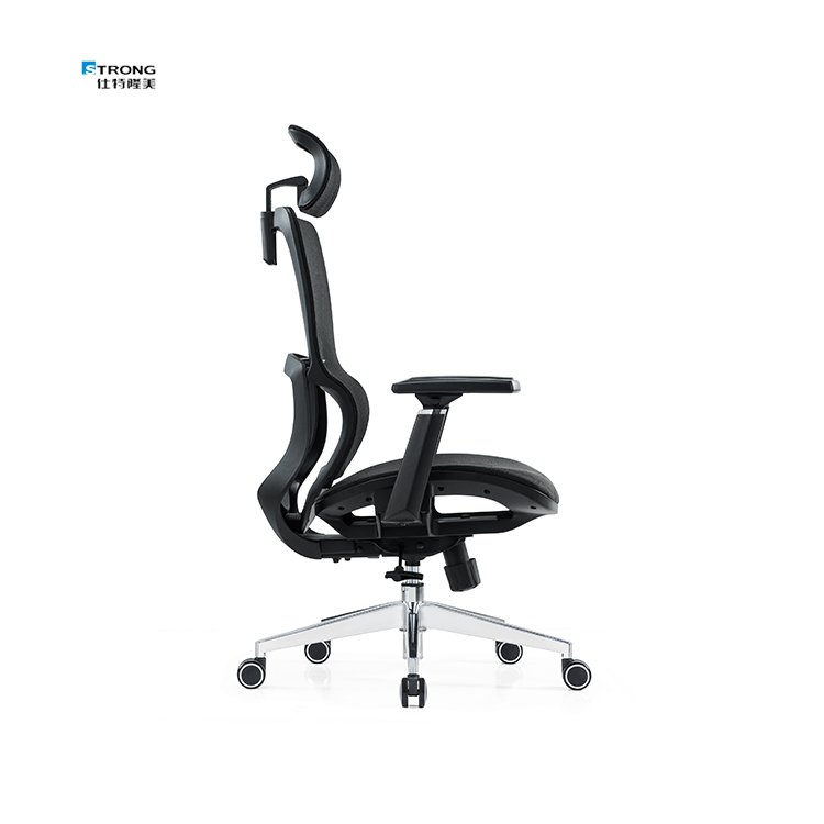 Factory Wholesale Luxury Ergonomic Executive Commercial Office Chairs With Headrest