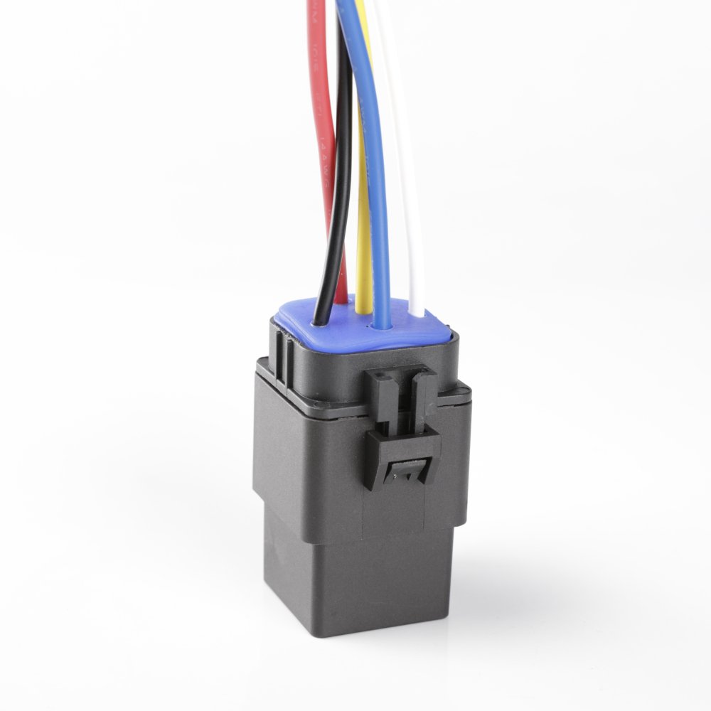 5pin 40a 60a 12v 24v Auto Electrical Relais JD1914 Headlight Horn Relay with Harness