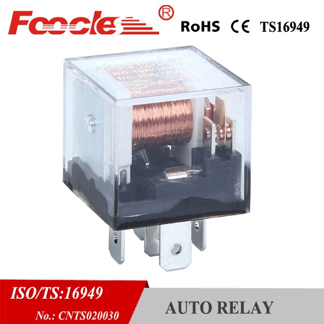 Universal Electrical Transparent General Auto Mini Relays 12v 40a AgSno2 Automotive Car Relays