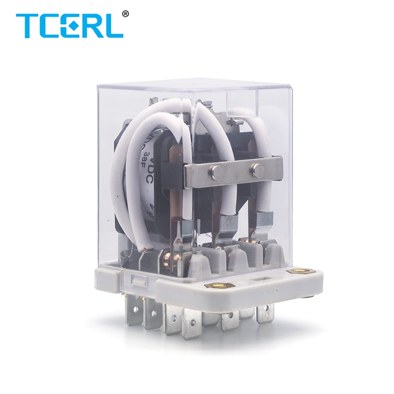 JQX-38F High Power Thermal Overload Relay 230V AC DC 40A Auto Intermediate Electromagnetic Theory Sealed Protection Power Relay