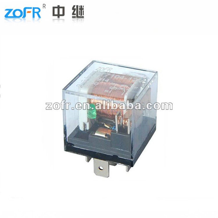LED Indicator Light Auto Relay,waterproof 80A Car Relay