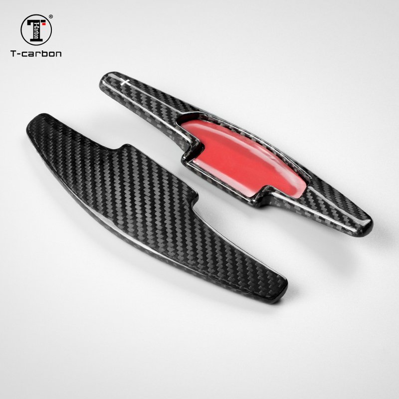 T-carbon Carbon Fiber Shift Paddle For Honda civic Odssey CRV Accord Spirior Acura CDX Steering Wheel Paddle Shifter
