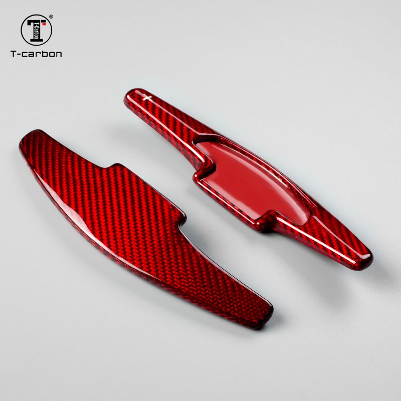T-carbon Carbon Fiber Shift Paddle For Honda civic Odssey CRV Accord Spirior Acura CDX Steering Wheel Paddle Shifter