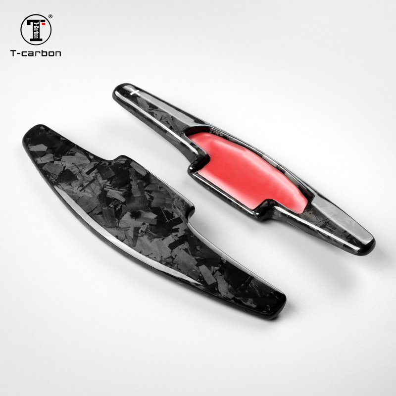 T-carbon Carbon Fiber Shift Paddle For Honda civic Odssey CRV Accord Spirior Acura CDX Steering Wheel Paddle Shifter