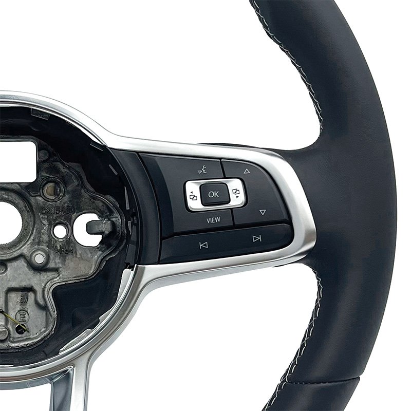 Customized leather modified steering wheel for Volkswagen ZC-DZ-3