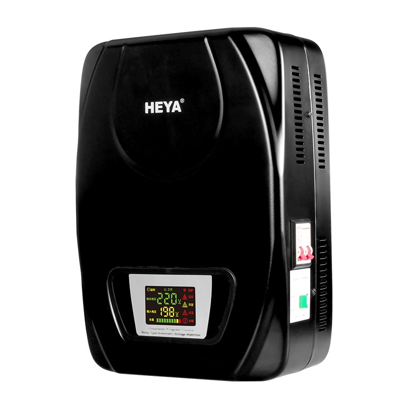 Factory Direct Sale SDWII-4000-L Single-Phase Wall-Mounted Intelligent LED Relay Full Automatic AC Voltage Regulator for SVC Use