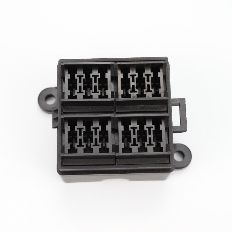 Four-Way Free Assembly Fuse Relay Box Automotive Auto Fuse Holder