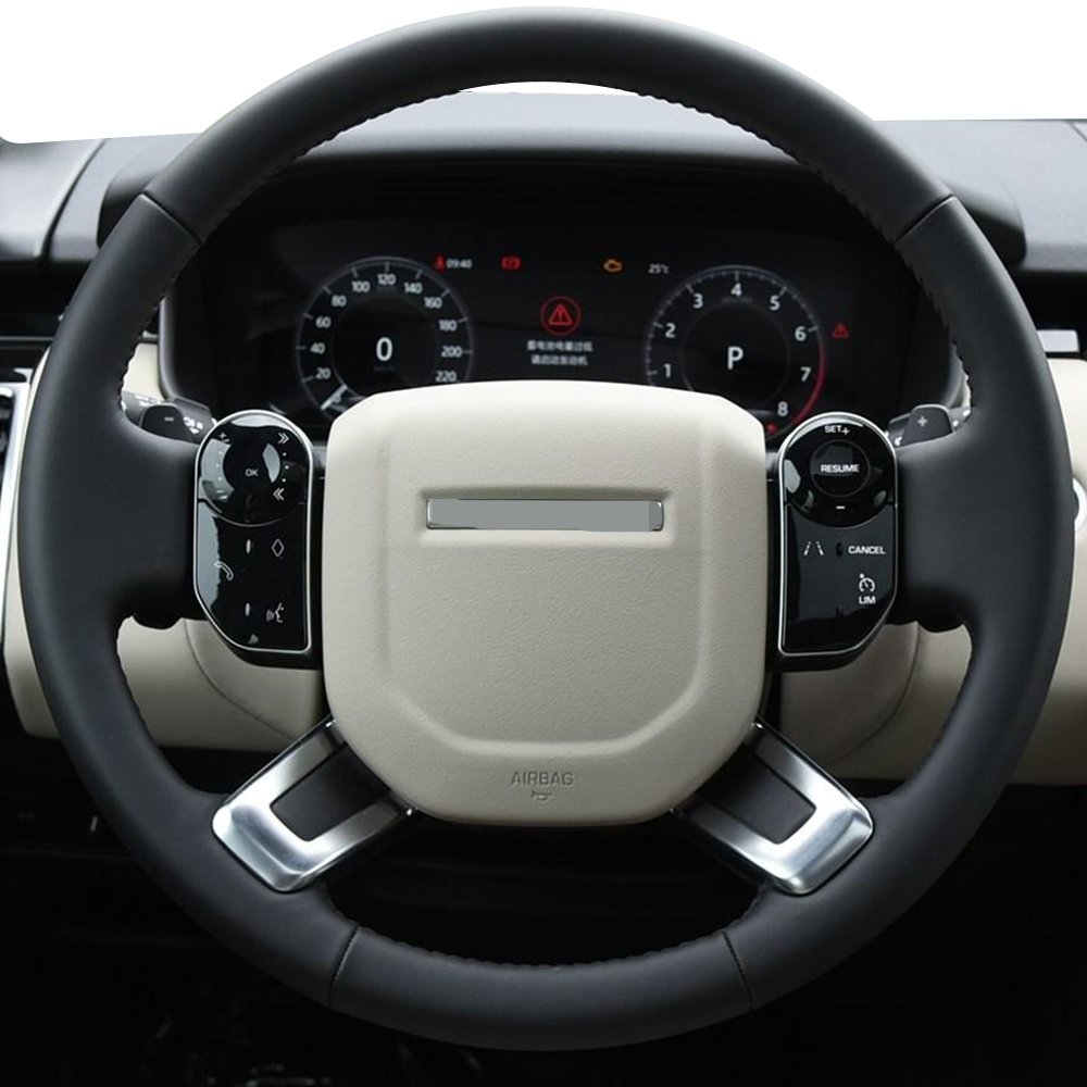 Car steering wheel touch switch button Range Rover