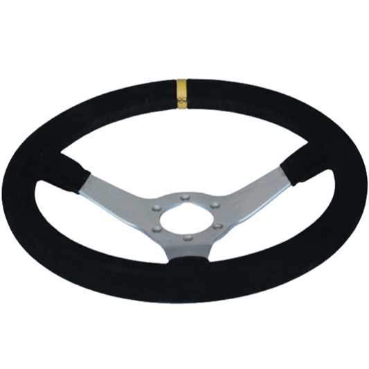 TRAPLY Custom 320mm 350mm Suede Steering Wheel Racing For VW polo