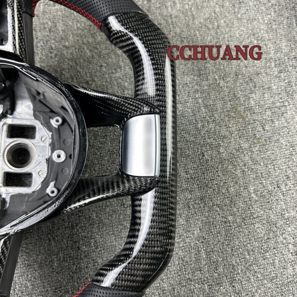 Custom car interior accessories fit 2015-2018 Mercedes-Benz 2015-2018 AMG W205 C63 C43 carbon fiber steering wheel