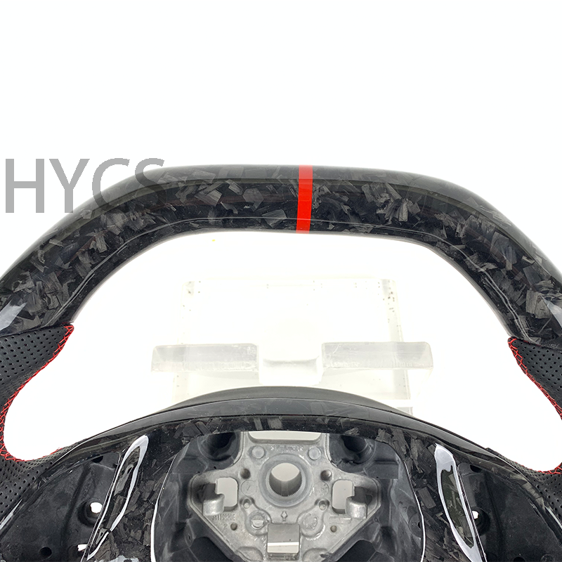 Customized Car Accessories for Chevrolet Corvette C7 Camaro ZL1 2011 2012 2014 2015 2016 2017 Forged Carbon Fiber Steering Wheel