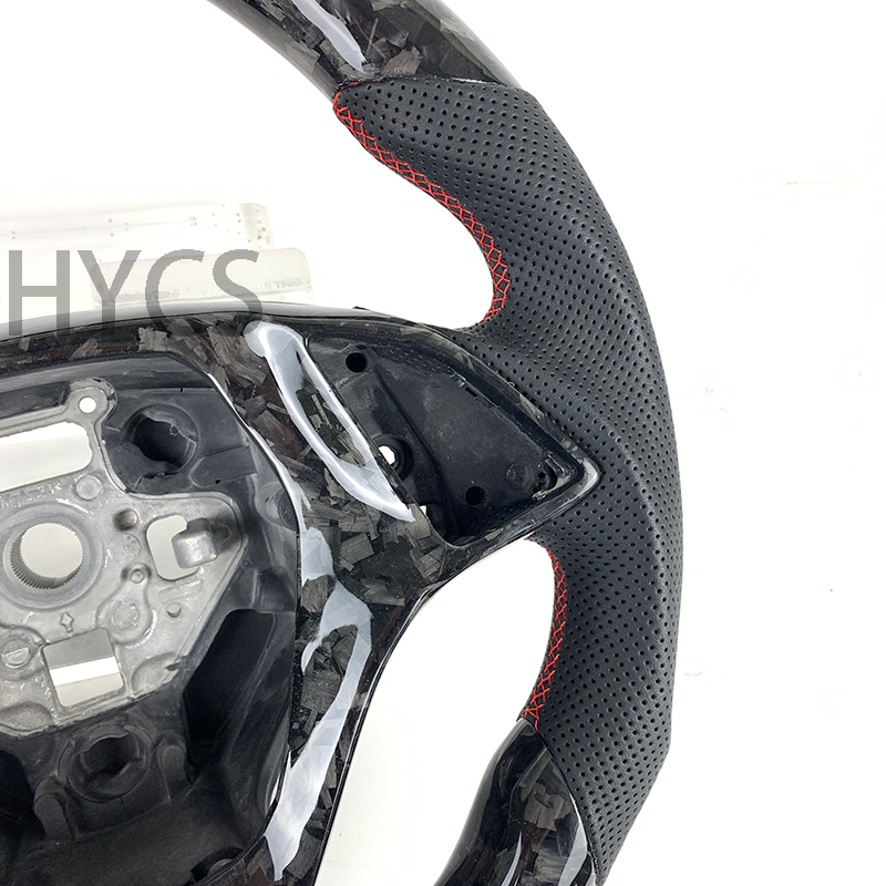 Customized Car Accessories for Chevrolet Corvette C7 Camaro ZL1 2011 2012 2014 2015 2016 2017 Forged Carbon Fiber Steering Wheel