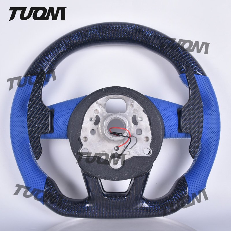For Audi A6 C7 A5 A4 B8 RS3 S3 A7 A4 B9 RS6 RS7 S4 Carbon Fiber Car Steering Wheel