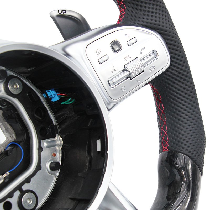 For Mercedes Benz A GLA B GLB C GLC E GLE CLS 2019-2023 custom sports model handle steering wheel modification 809-YD-T53-F