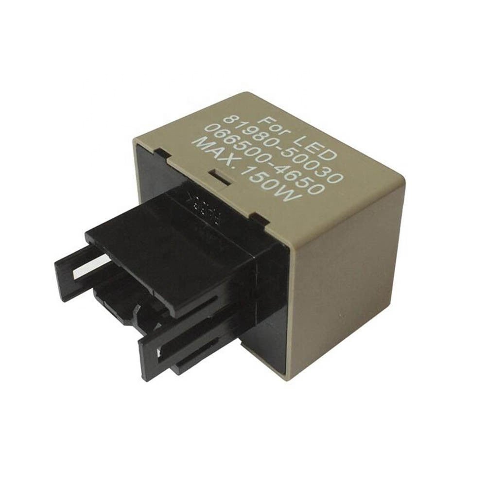 AUTODRAGONS 81980-50030 8198050030 8 Pin LED Turn Signal Light Flasher Electronic Relay for Toyota