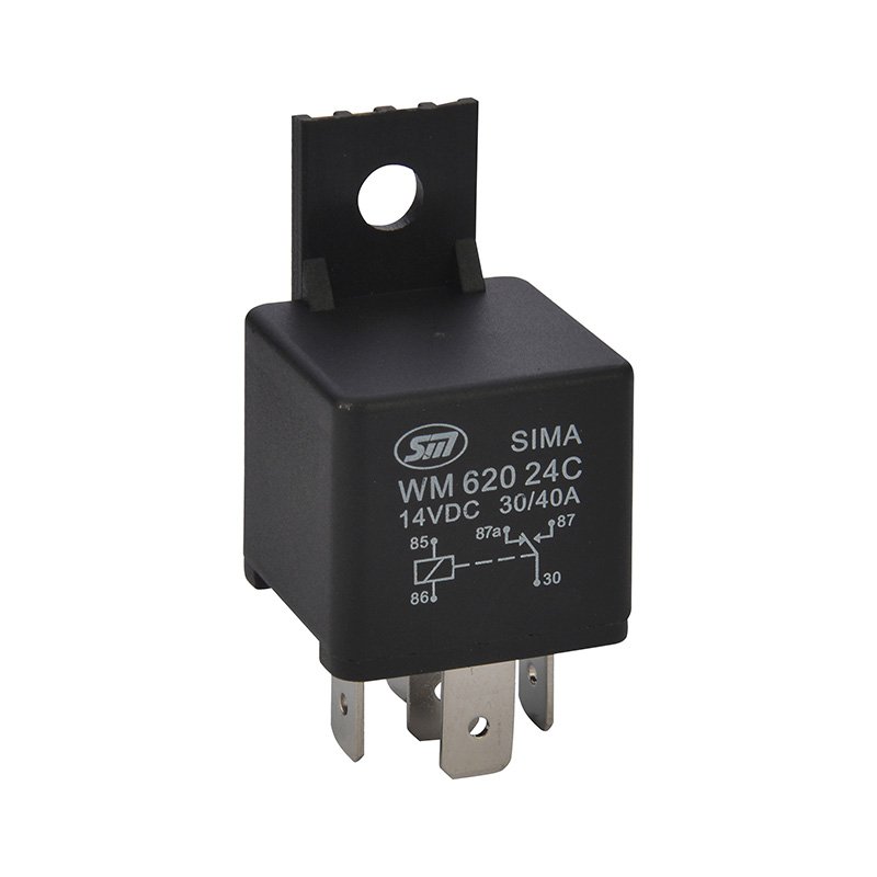 Auto Relays 4/5 Pin NO Car Automotive Relay with Gray Color 40A WM620
