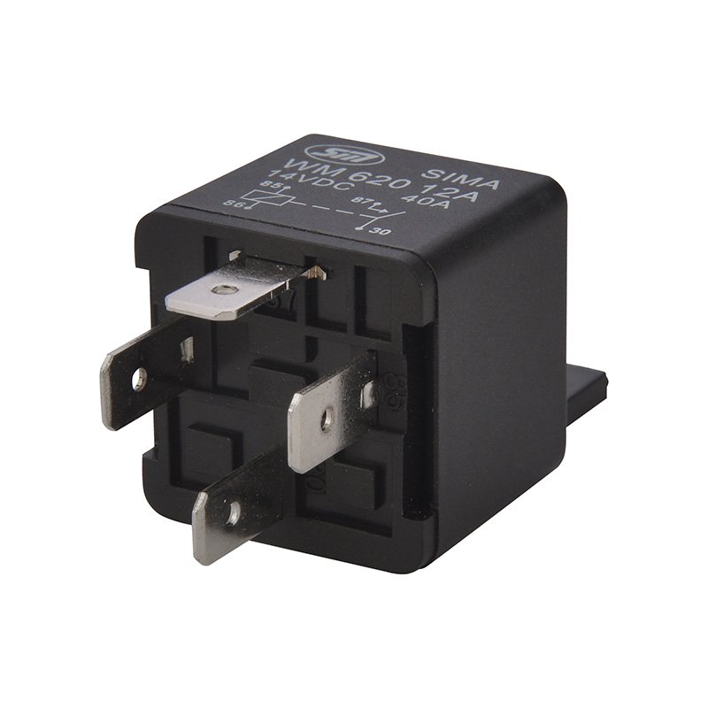 Auto Relays 4/5 Pin NO Car Automotive Relay with Gray Color 40A WM620