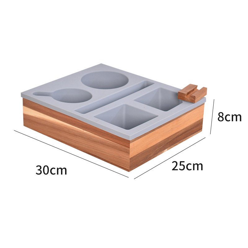 Nature Bamboo Couch Arm Table Sofa Armrest Console coaster Snack Tray Cupholder Organizer Bamboo Couch Cup Holder for Countertop