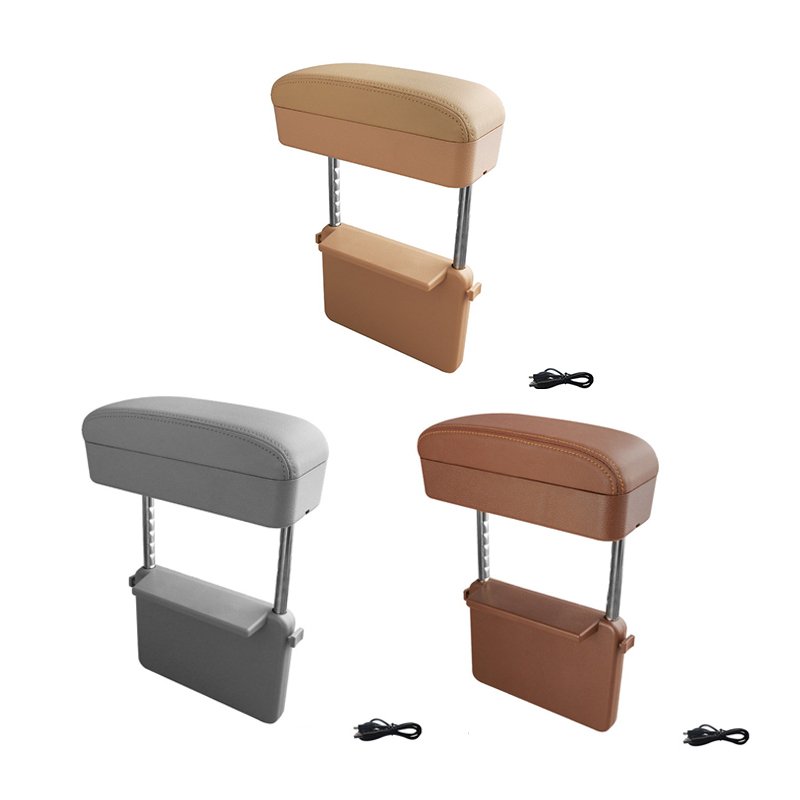 Car Armrest Box, Wireless Charging Multi-function Car Storage Box, Extended Central Control Armrest Box.