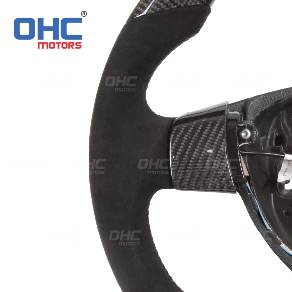 Led Shift Light Steering Wheel For Volswagen Vw Golf 5 Jetta Mk5 Gti Golf Jetta R Line Alcantara Steering Wheel Carbon Fiber