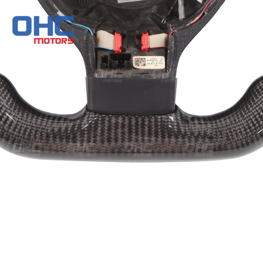 Led Shift Light Steering Wheel For Volswagen Vw Golf 5 Jetta Mk5 Gti Golf Jetta R Line Alcantara Steering Wheel Carbon Fiber