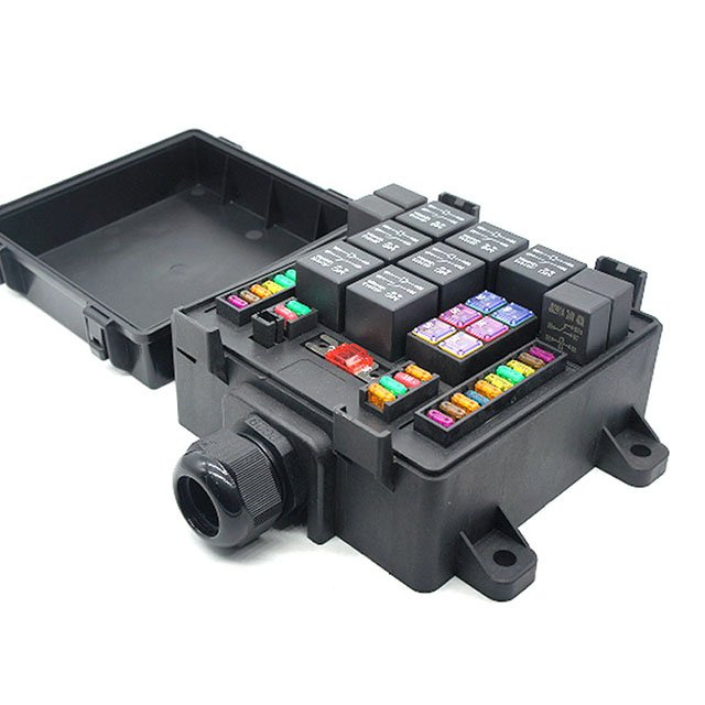 Waterproof Fuse Relay Box with Terminal Modified Fuse Box
