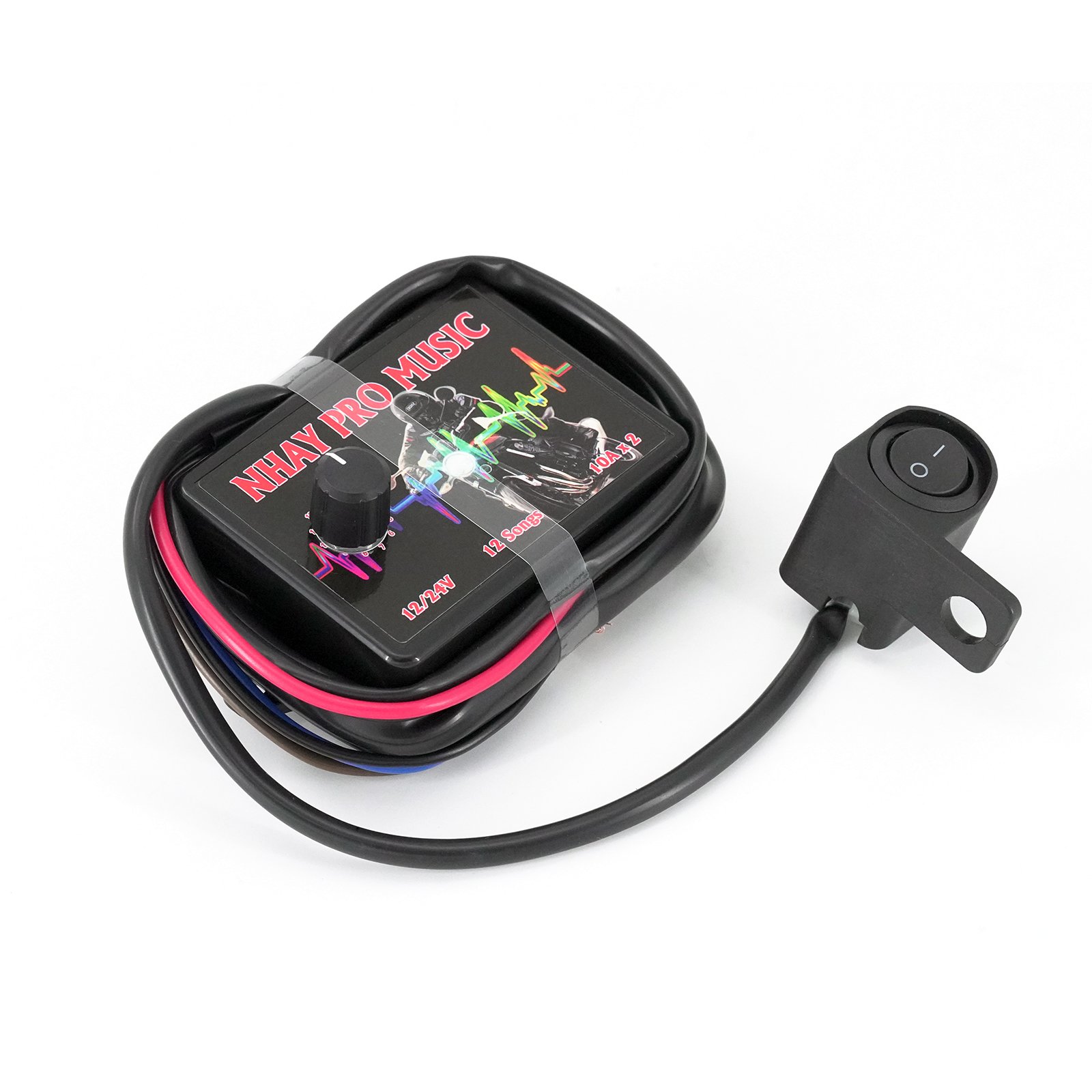 NHAY 3 Pro 12-24V 12 Tone Music Horn Relay Controller for Motorcycles Cars Trucks Vietnam/Myanmar/Thailand/Malaysia Style