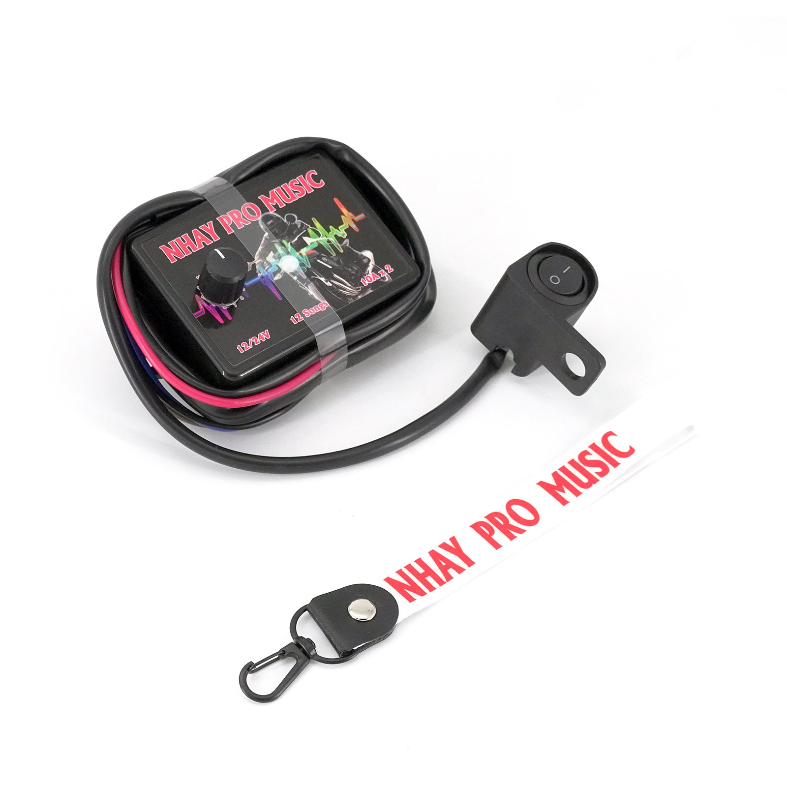 NHAY 3 Pro 12-24V 12 Tone Music Horn Relay Controller for Motorcycles Cars Trucks Vietnam/Myanmar/Thailand/Malaysia Style