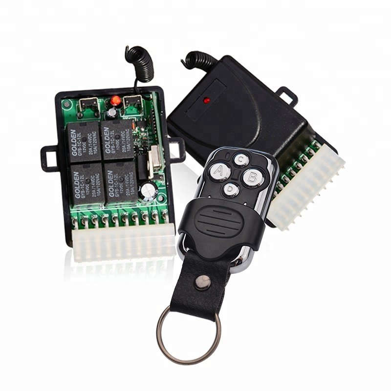 DC 12V RF Wireless Remote Control Relay Switch for Automatic Garage Door Yet404PC-v4.0