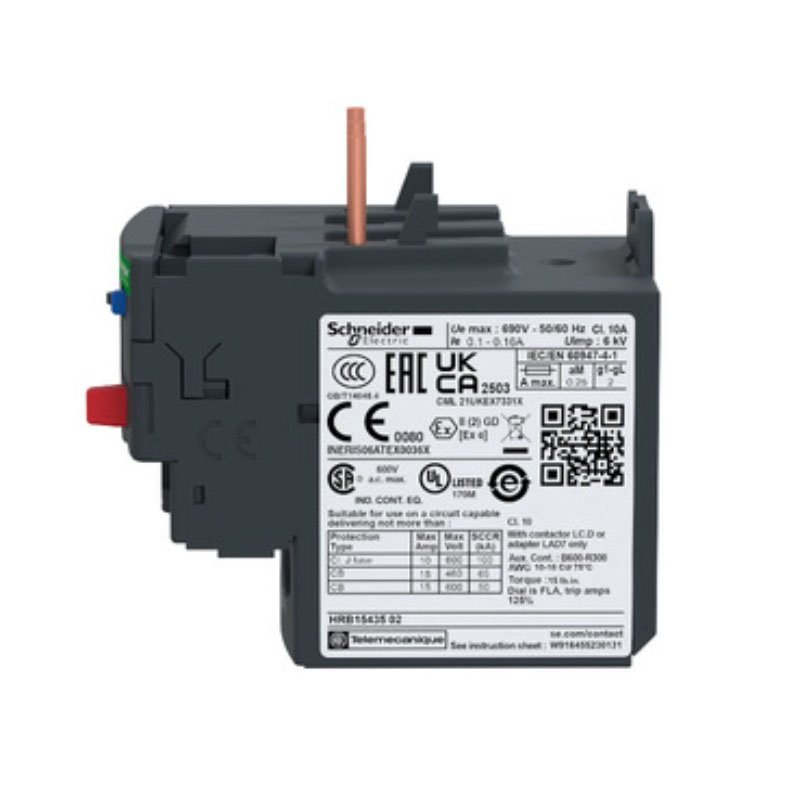 Schneider LRD21 Thermal Overload Relay, TeSys LRD, 12...18 A, Class 10A