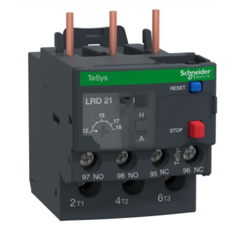 Schneider LRD21 Thermal Overload Relay, TeSys LRD, 12...18 A, Class 10A