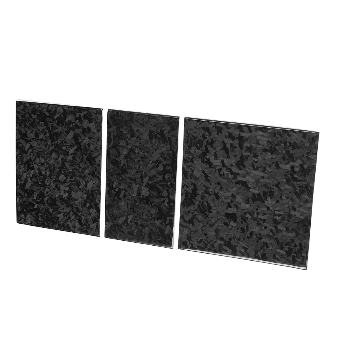 Dry Carbon Fiber 3PCS Central Control Storage Box Cover for Tesla Highland Model 3 2023 2024